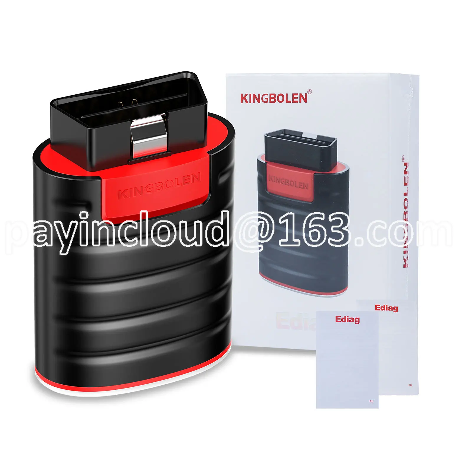 Kingbolen Ediag Strumento Diagnostico Obd2 Full-System L'Intero Aggiornamento Di Un Anno Gratuito Del Veicolo