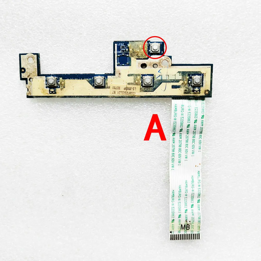 Icl50 Ls-3553P Switch Line Switch Board Per Acer Aspire 5520 5315 5320 5720G 5520G 5220 Switch Cable Ls-3553P