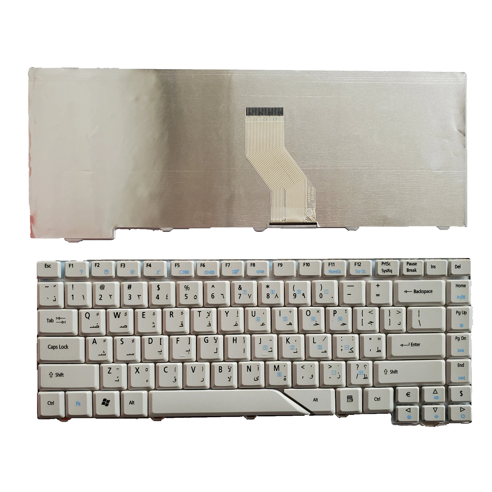 Tastiera Ar Per Acer Aspire 5220 5310 5315 5520 5710 5715 5715Z Bianco