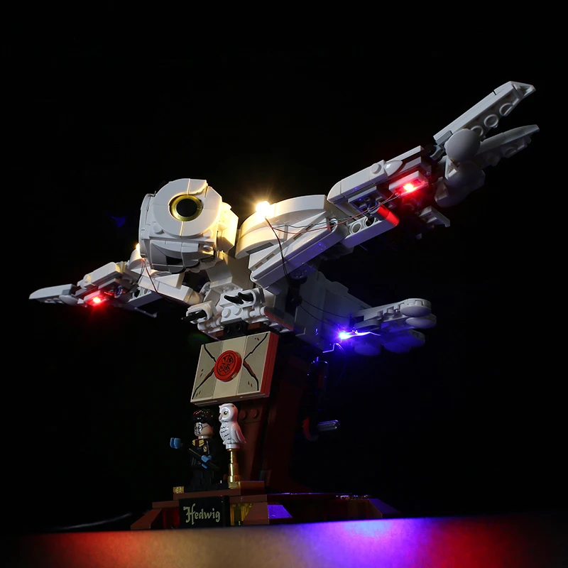 Kit Luce Led Per Hedwig 75979 (Led Incluso Solo, Senza Mattoni)