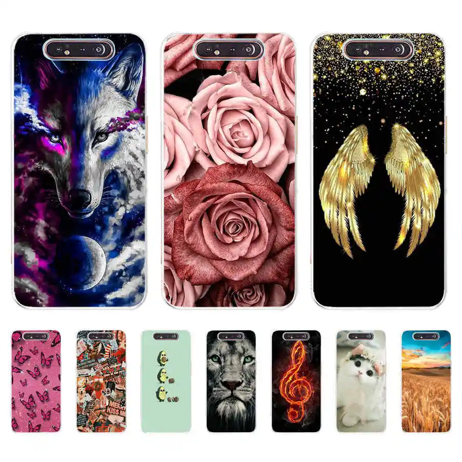 Custodia Per Samsung A80 Custodia Morbida In Silicone Cartoon Cover Posteriore Custodia Per Samsung Galaxy A80 Galaxy A80 A805 A805 Sm-A805F A805F