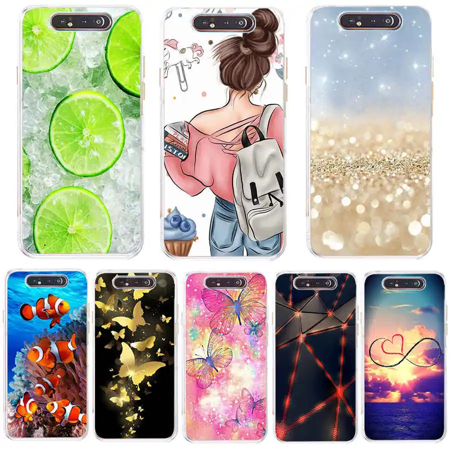 Per Samsung Galaxy A80 Custodia Morbida In Silicone Tpu Custodia Per Samsung A80 2019 A 80 Galaxy A80 A805F A805 Sm-A805F Cover Coque