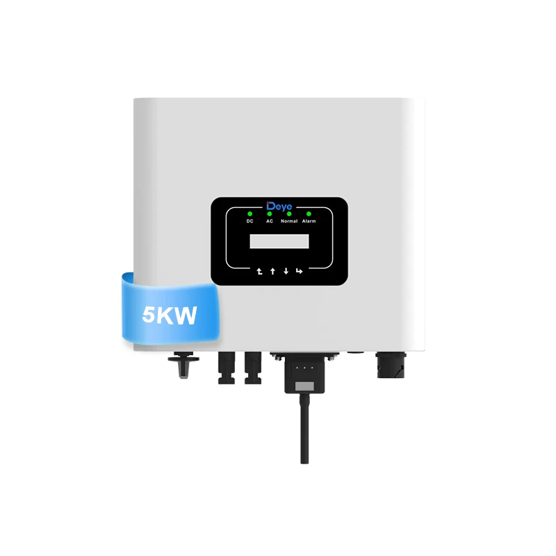 Deye 5Kw Solar Power Inverter Single Phase 4Kw 5Kw 6Kw Grid Tied Solar Inverter Sun-5K-G With Limiter
