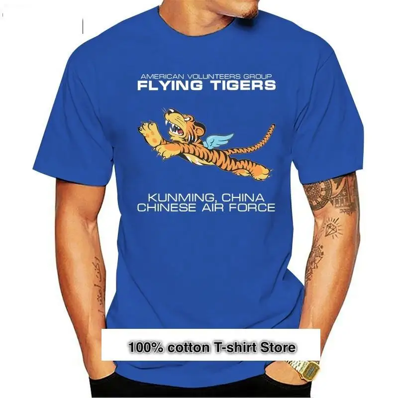 Camisetas Negras De Piloto De Caza Estadeunidense De La Fuerza Area China, De Los Tigres Voladores, S-3Xl