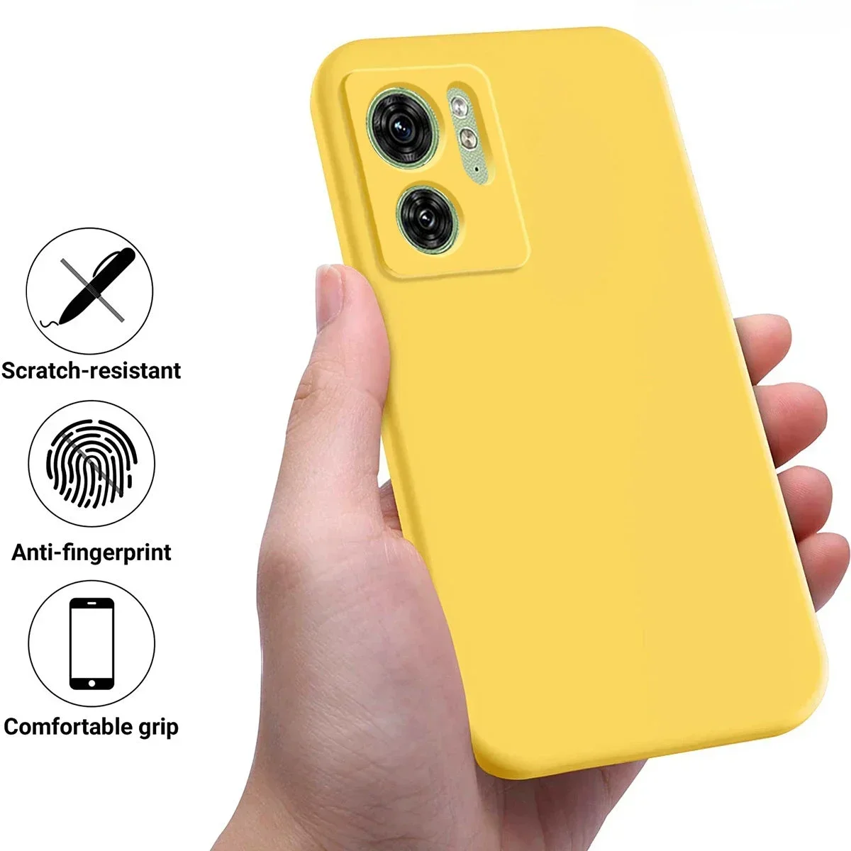 Per Motorola Edge 2023 Custodia Morbida In Silicone Liquido Antiurto Per Motorola Moto Edge 40 Cover Motorola Edge 2023 Shell