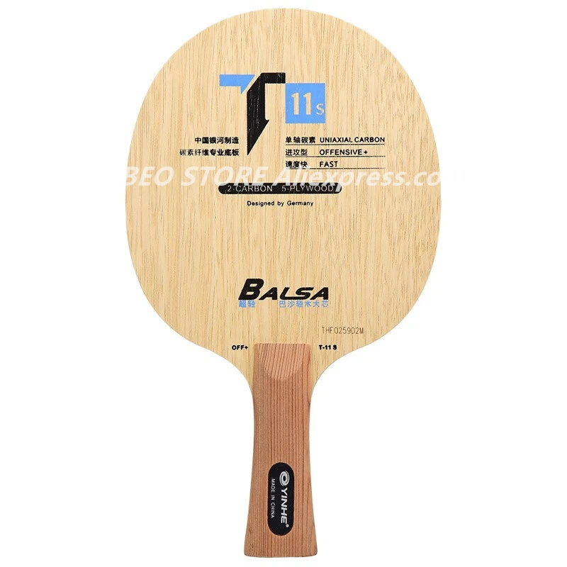 Yinhe T11 (Balsa Carbonio Leggero) Yinhe Lama Da Ping Pong T-11 T11S Originale Galaxy Racchetta Ping Pong Bat Paddle