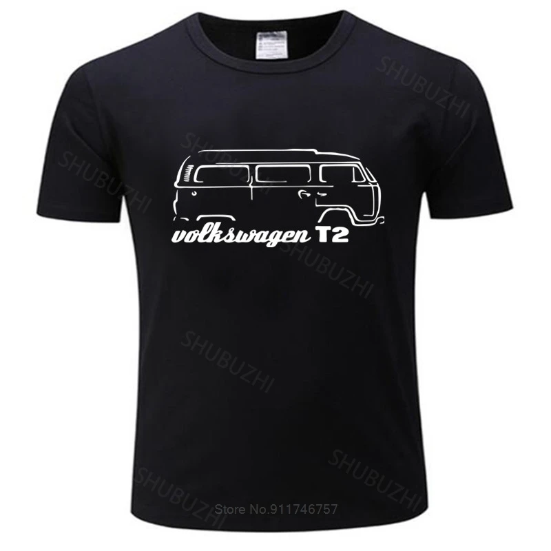 Tshirt Uomo Estate Top Tees Germania Auto Camper Van T Shirt T2 Westfalia Surfer Regalo Raffreddato Ad Aria Papà Zio Fratello Tee-Shirt