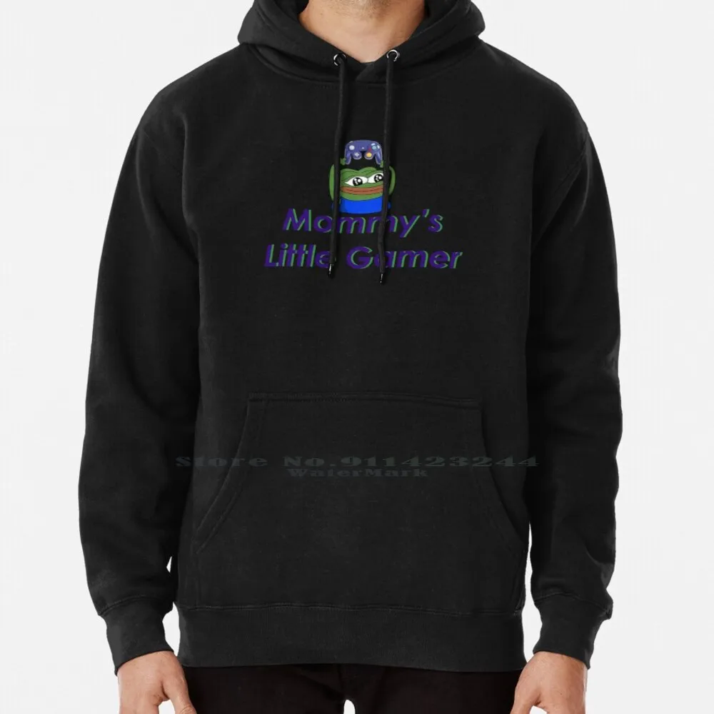 Mommy Little Gamer Ludwig Felpa Con Cappuccio Maglione 6Xl Cotton Ludwig Mommys Little Gamer Gaming Twitch Super Smash Bros Ssb Gamecube