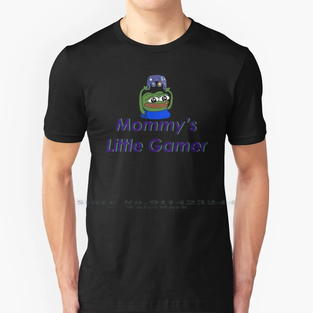 Mommy Little Gamer Ludwig T Shirt Cotton 6Xl Ludwig Mommys Little Gamer Gaming Twitch Super Smash Bros Ssb Gamecube Frog