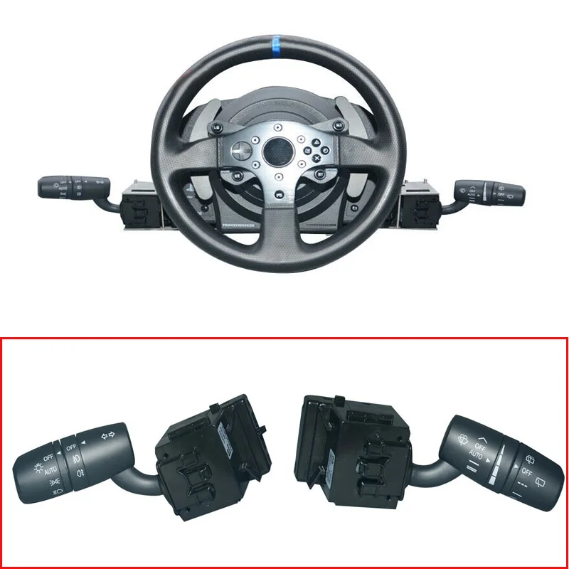 Per Logitech G29 G27 T300Rs Simagic-M10 A/Mini Interruttore Della Leva Del Tergicristallo Del Segnale Di Svolta Del Volante Per Il Simulatore Di Corse