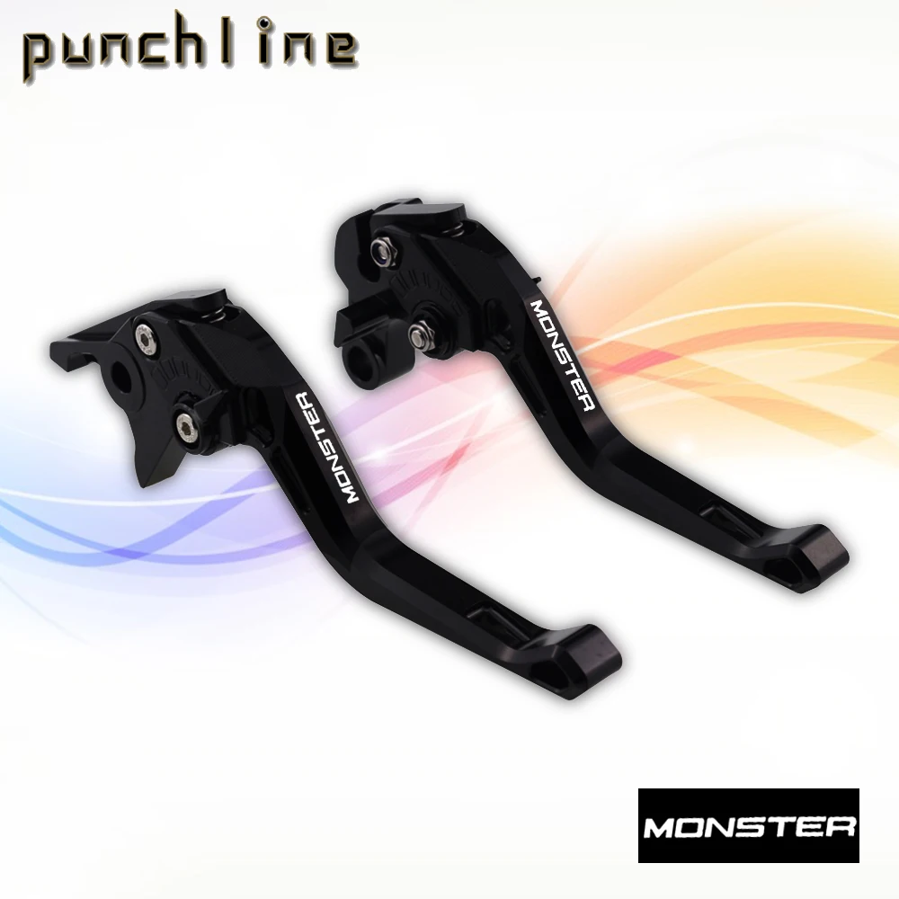 Misura Per 400 Monster 620 Monster/620 Mts 695 Monster Monster S2R 800 Accessori Moto Cnc Leve Frizione Freno Corto Maniglia