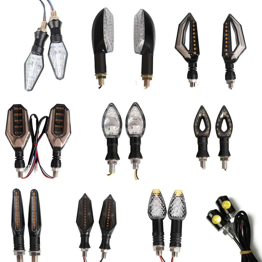 Indicatori Di Direzione A 12 Led Per Moto Indicatori Di Direzione Lampeggiatori Colore Ambra Per Ducati 620/695/696 Monster 620 695 696