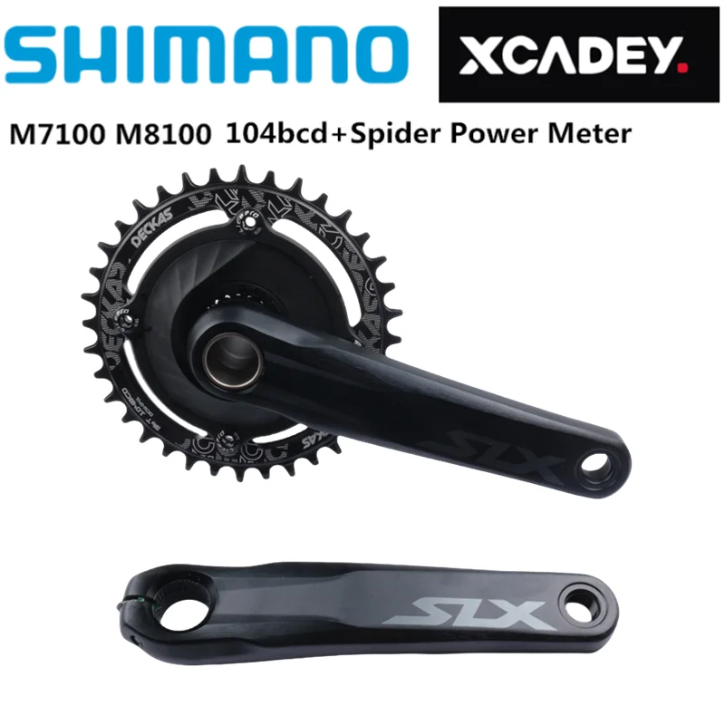 Nuovo Modello Shimano Slx M7100 M8100 Xcadey Xpower 104Bcd Misuratore Di Potenza Deckas 104Bcd Corona Per M7100 M8100 M9100