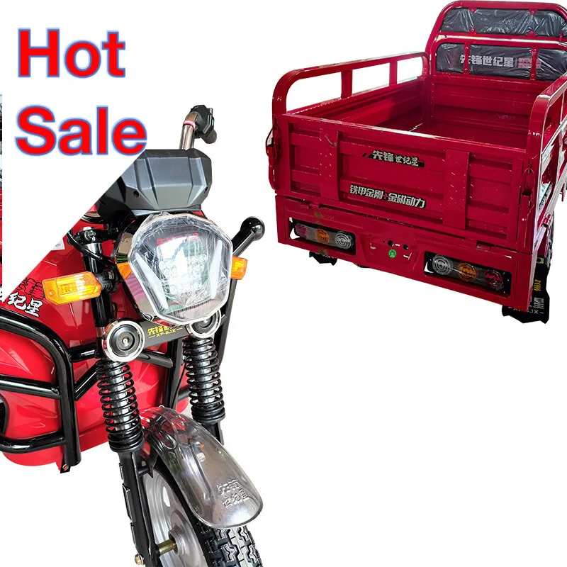 High 60V 250Cc Freight Motor Triciclo Triciclo Para Adultos Trikes 3 Ruote Adulti Elettrico
