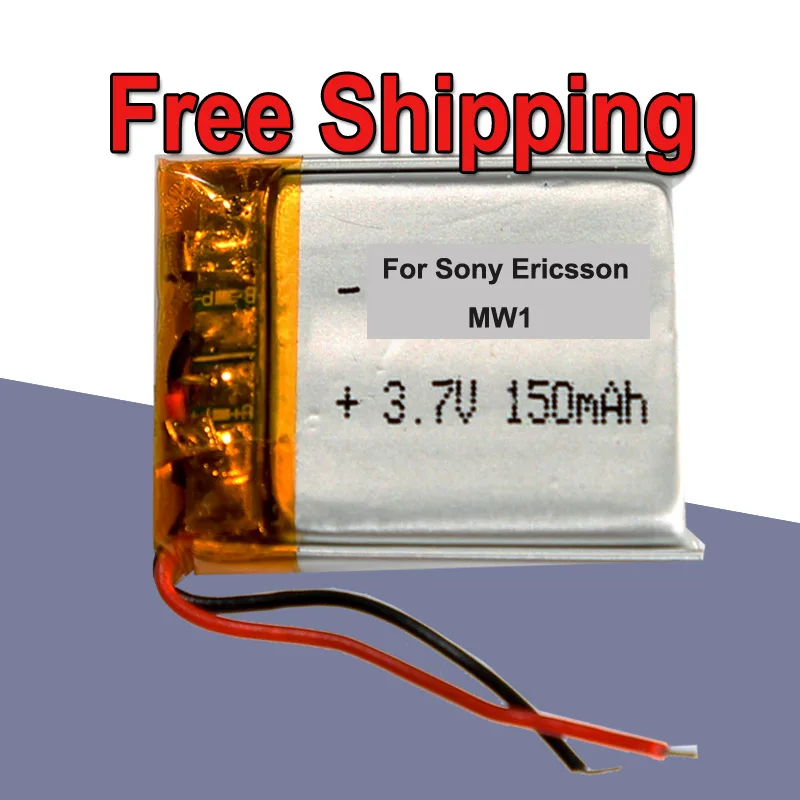 150Mah Ployer P319 Aigo E5808 Batteria Per Sony Ericsson Mw1 Mp3/Per Nokia Hs-21W Auricolare Bluetooth Auricolare Accumulatore Akku