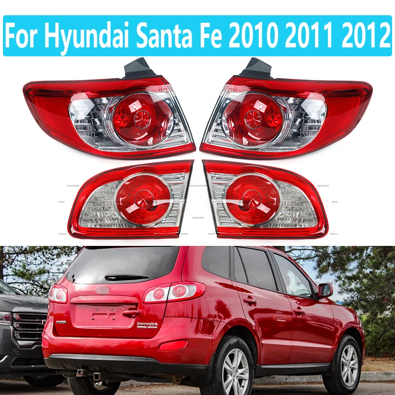 Fanale Posteriore Posteriore Rosso Per Auto Cove Per Hyundai Santa Fe 2010 2011 2012 Lampada Freno Cove 924020 W500 924010 W500 924062B500 924050 W500