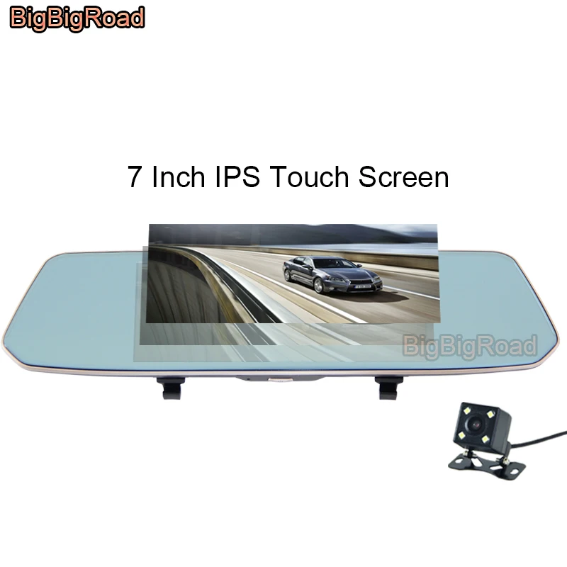 Specchio Retrovisore A 7 Pollici Del Touch Screen Del Videoregistratore Della Macchina Fotografica Del Cruscotto Dell'Automobile Del X-Type Xk Di Jagu