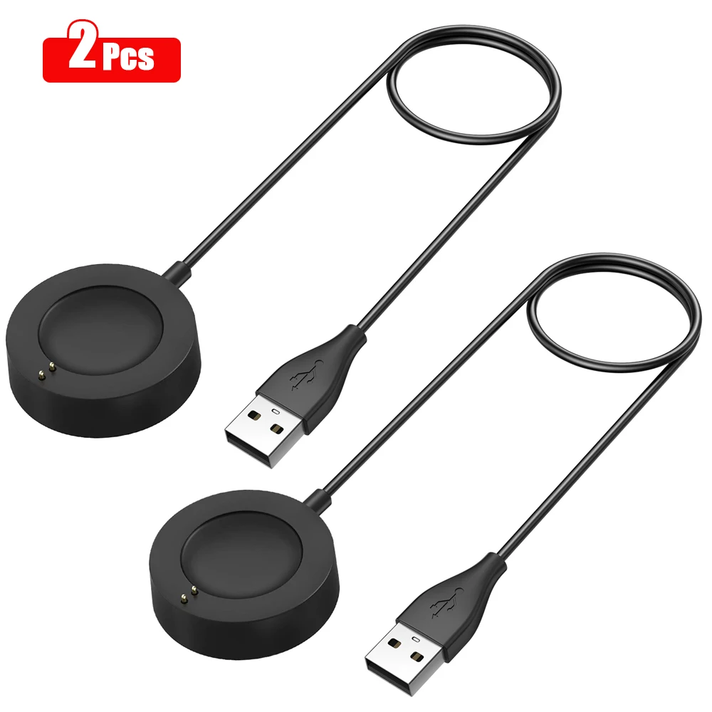 2 Pz/Lotto 100Cm Caricatore Usb Dock Per Fossil Gen 6/Fossil Gen 4 /Fossil Gen 5 Se/Fossil Sport/Emporio Armani Cavo Di Ricarica