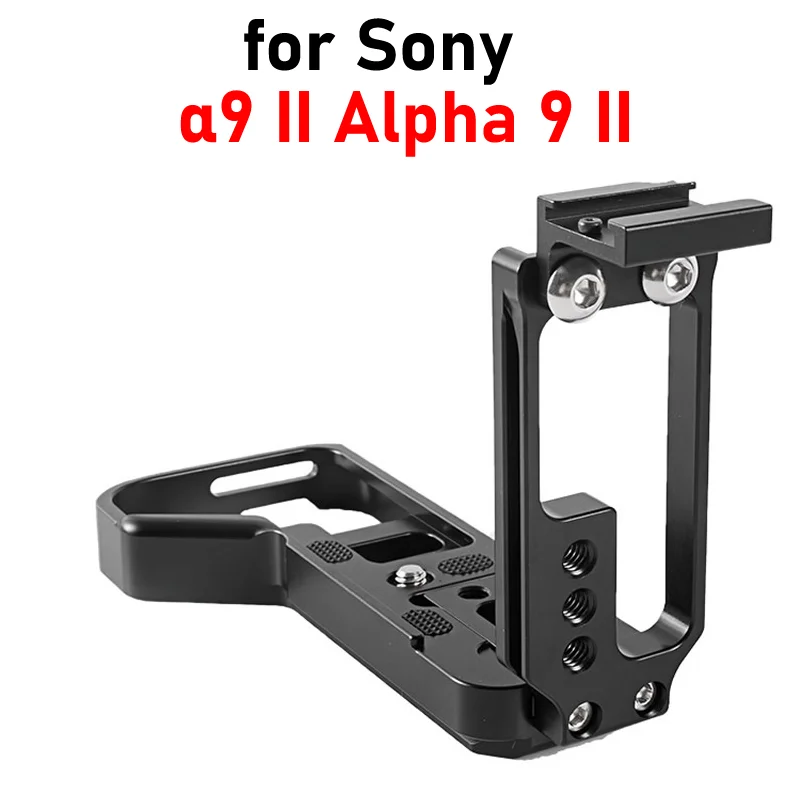 Piastra A Forma Di L A Sgancio Rapido A9Ii Con Regolazione Estensibile Della Scarpa Fredda Per Sony Alpha 9 Ii Ilce-9M2 A9 Ii A9M2 Sgancio Rapido