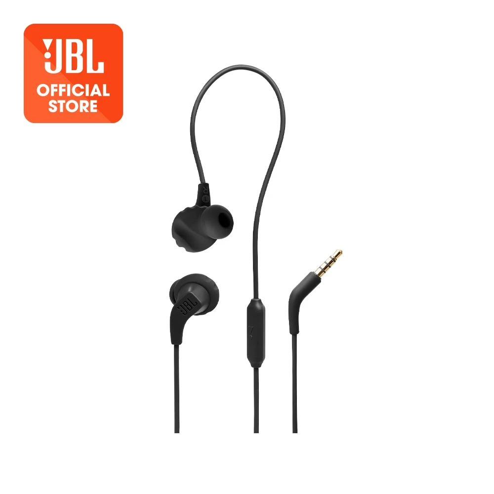 Cuffie Intrauricolari Sportive Cablate Impermeabili Originali Jbl Endurance Run 2 Con Microfono