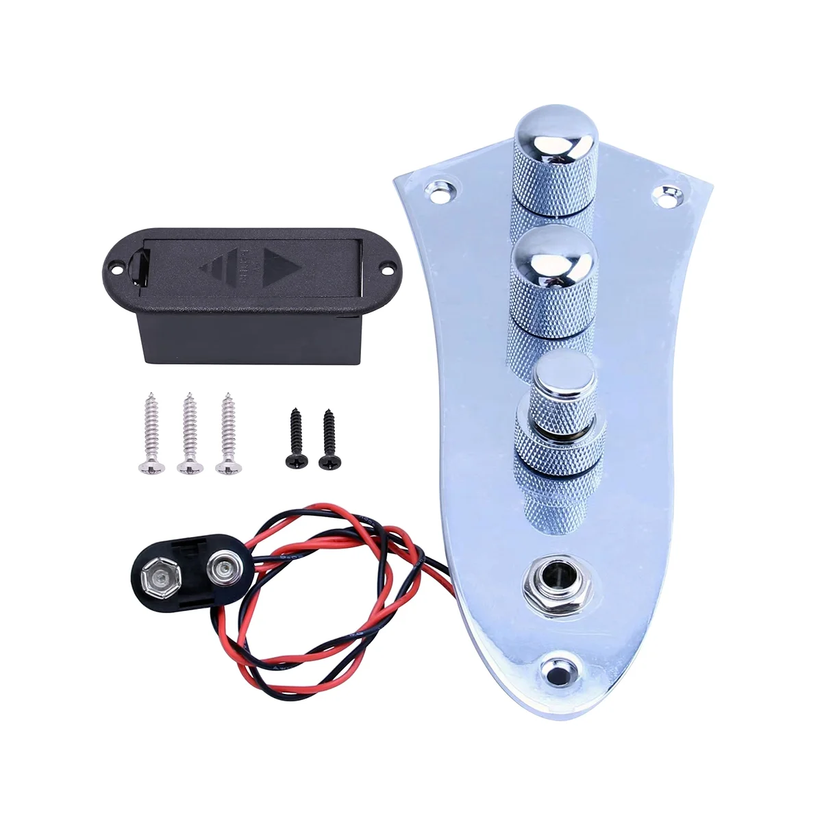 3 Jazz Jb Piastra Di Controllo Cablata Caricata Con Bassi Per 3 Parti Di Corde Jb-09Cr