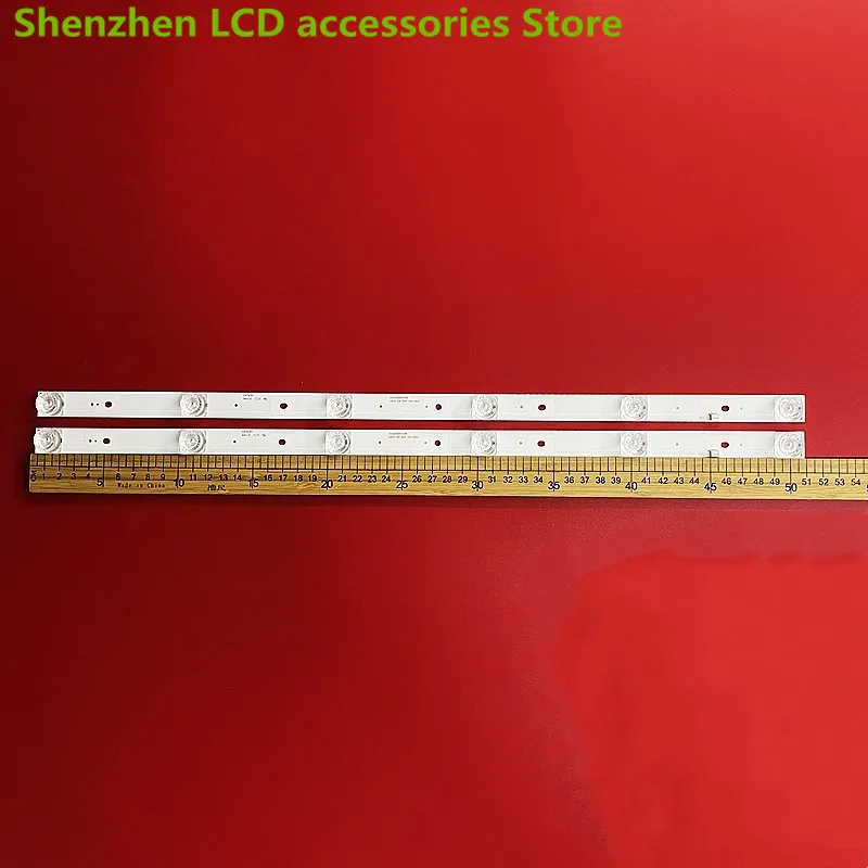 Per Shanshui Sansui 5032B/5032A Le-32F830 Cc02320D510V11 1410 Wd32E20 2X6 6S1P 510 Millimetri 6Led 6V 100% Nuova Striscia Di Retroilluminazione A Led