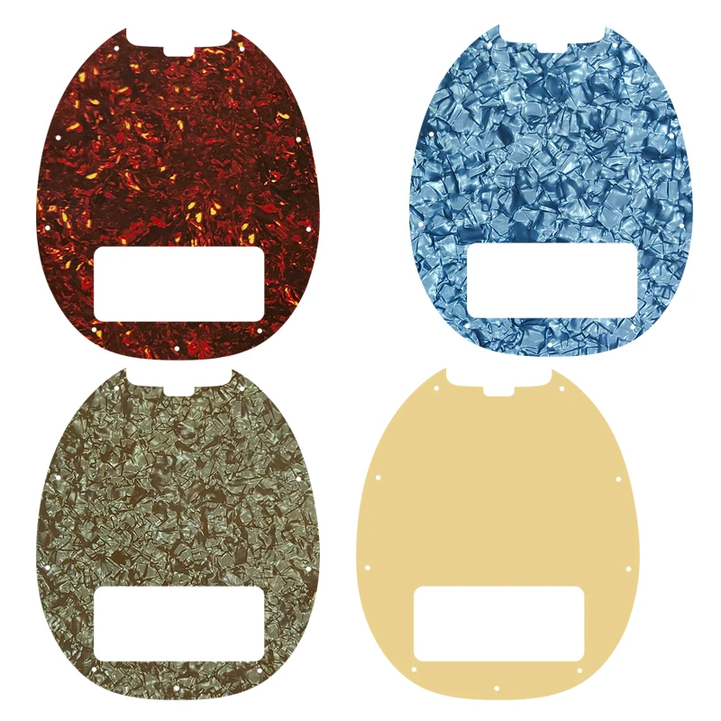 Parti Di Chitarra Personalizzate Pleroo-Per Uomo Musicale Stingray Classic Natural 5 - String Bass Guitar Pickguard Opzioni Multicolori