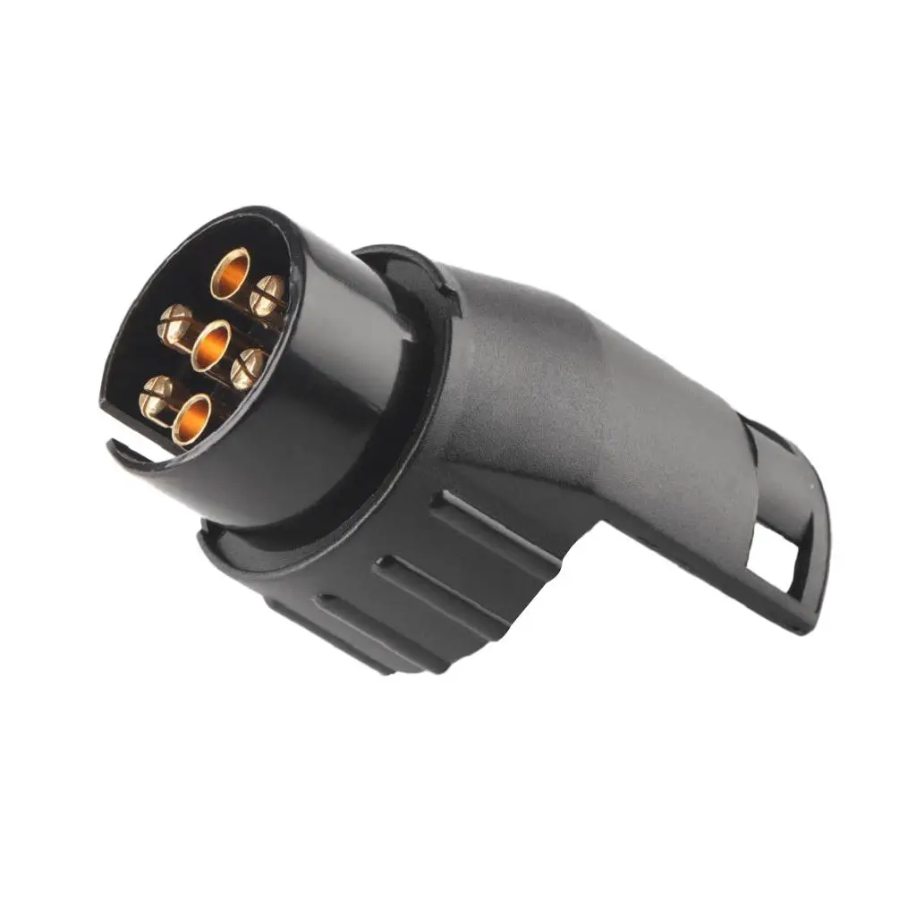 Rimorchio Per Auto Da 7 Pin A 13 Pin Maschio Adattatore Convertitore Tow Box