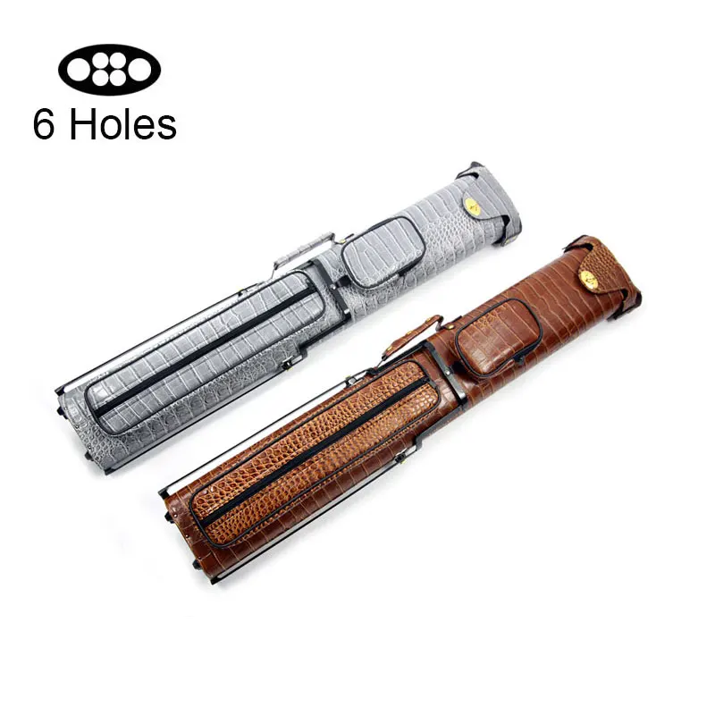 Nuovo Basamento Stecca Caso 1/2 Casi 6 Fori Colori Traino Accessori Da Biliardo Pool Billiard Cues Cina