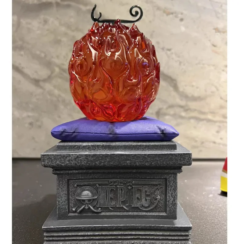 Devil Fruit Lamp Demon Op-Op Fruit Flame-Flame Model Action Figure Fruit Gum-Gum Fruit Luminous Collection Doll Toys For Kids
