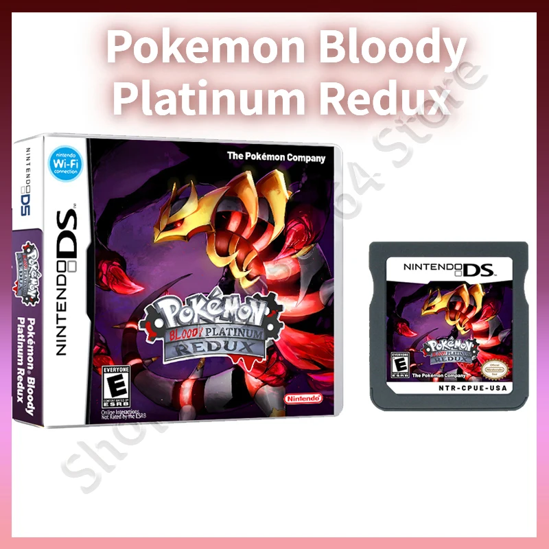 Cartucce Di Gioco Pokemon Bloody Platinum Redux Nds Game Card Englis Version
