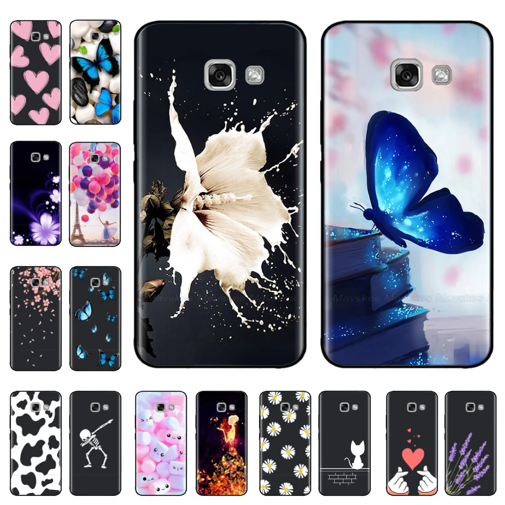 Per Samsung Galaxy A3 2017 A320F Custodia Morbida Tpu Custodia In Silicone Nero Per Samsung Galaxy A3 2016 A310F A3 2017 Custodia Cover Coque