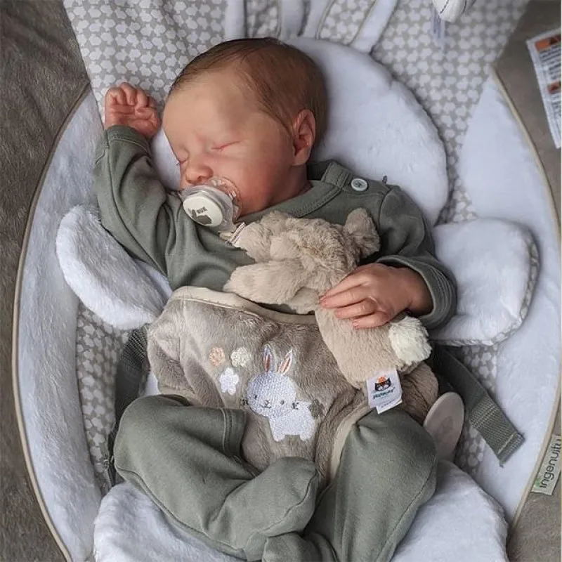 Adfo 20 ''Pollici Levi Reborn Baby Doll Toy Bebe Reborn Real Doll Reborn Toddler Full Vinyl Neonato Lavabile Finito Bambole Bambini