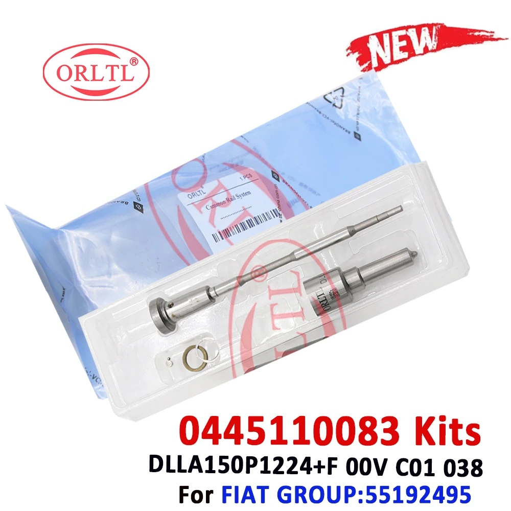 Ortll Ugello Muslimvalve Iniettore Carburante 0445110083 0986435078 Kit Di Riparazione Per Suzuko 93183910 0 445 110 083