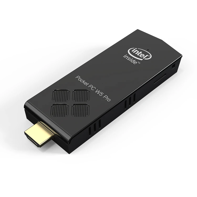T5B Small Pocket Pc Stick Portatile A Bassa Potenza Computer Pc Stick Win10 4Gb Ram Mini-Pc Intel Atom Z8350 Mini Pc Stick Per Il Lavoro