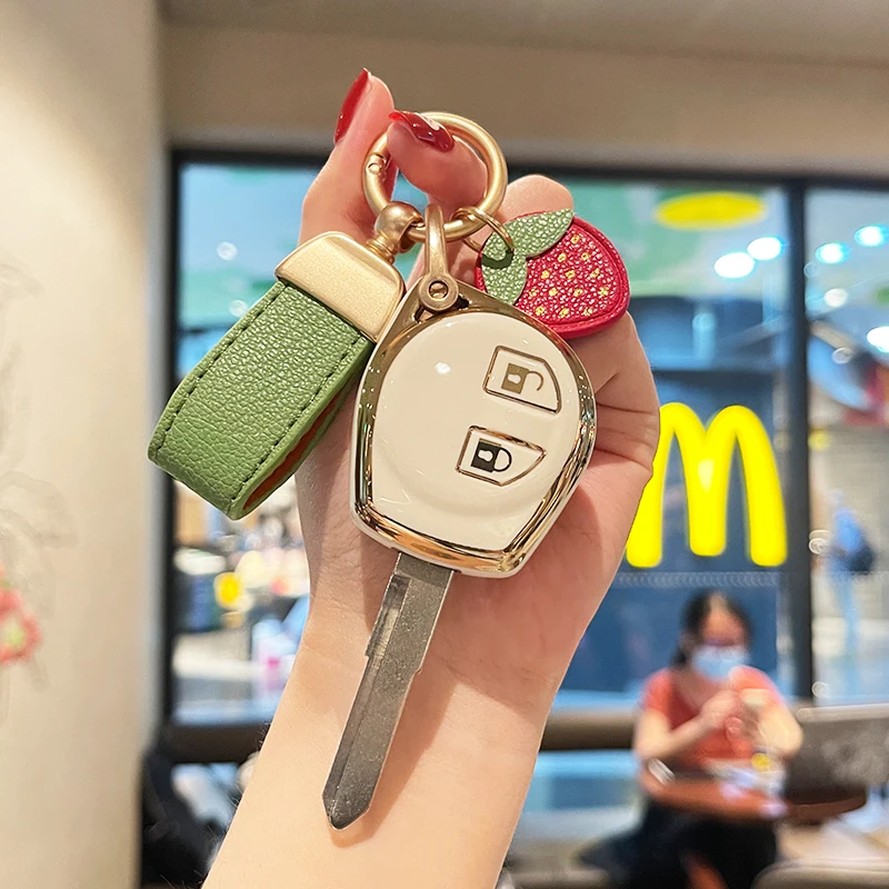 Cute Tpu Car Key Case Cover Per Suzuki Swift Vitara Ciaz Ignis Alto Per 2020 2022 2023 Suzuki Jimny Splash 2008 2009 2010 Dzire