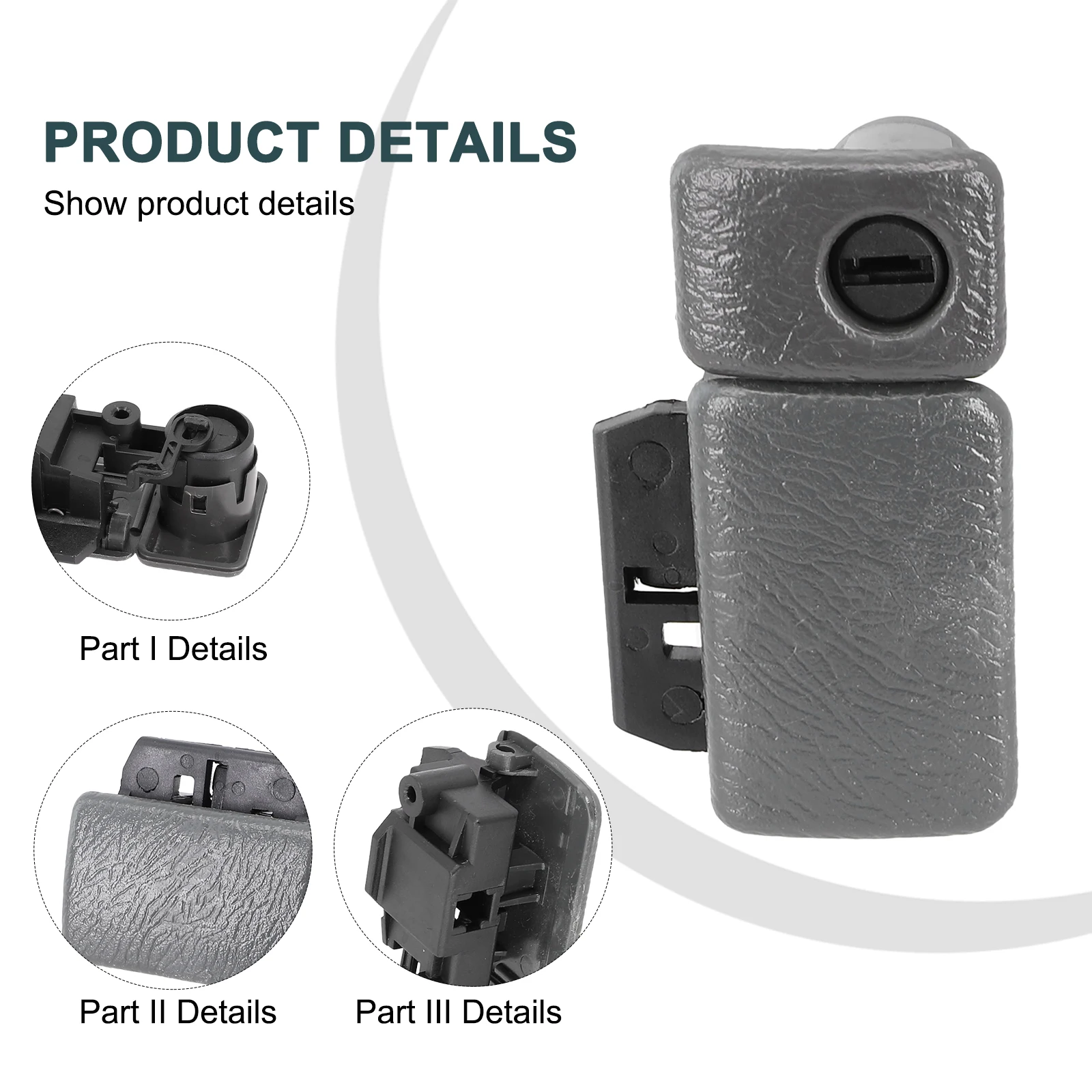 Alta Affidabilità. Compatibile Con: Fit For Suzuki Jimny Vitara Grand Vitara Glove Box Lock 1Pc 40G Box Grey Lock Per Suzuki