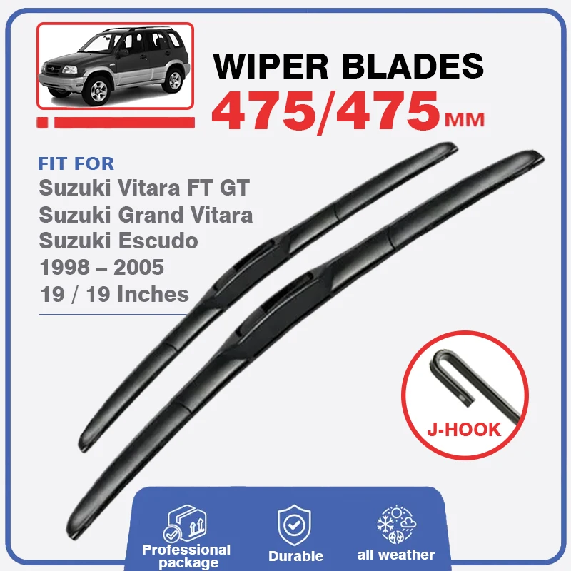 Spazzole Tergicristallo Anteriore Per Suzuki Vitara Ft Gt Grand Vitara Escudo 1999 - 2005 Parabrezza Per Auto Parabrezza 2000 2001 2002 2003