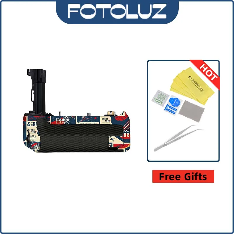 Per Canon Wft-R10C Wft R10C Eos R5 Pellicola Protettiva Fotocamera Eos R5 Maniglia Adesivo Articoli Decorativi Pelle Pelle Antigraffio