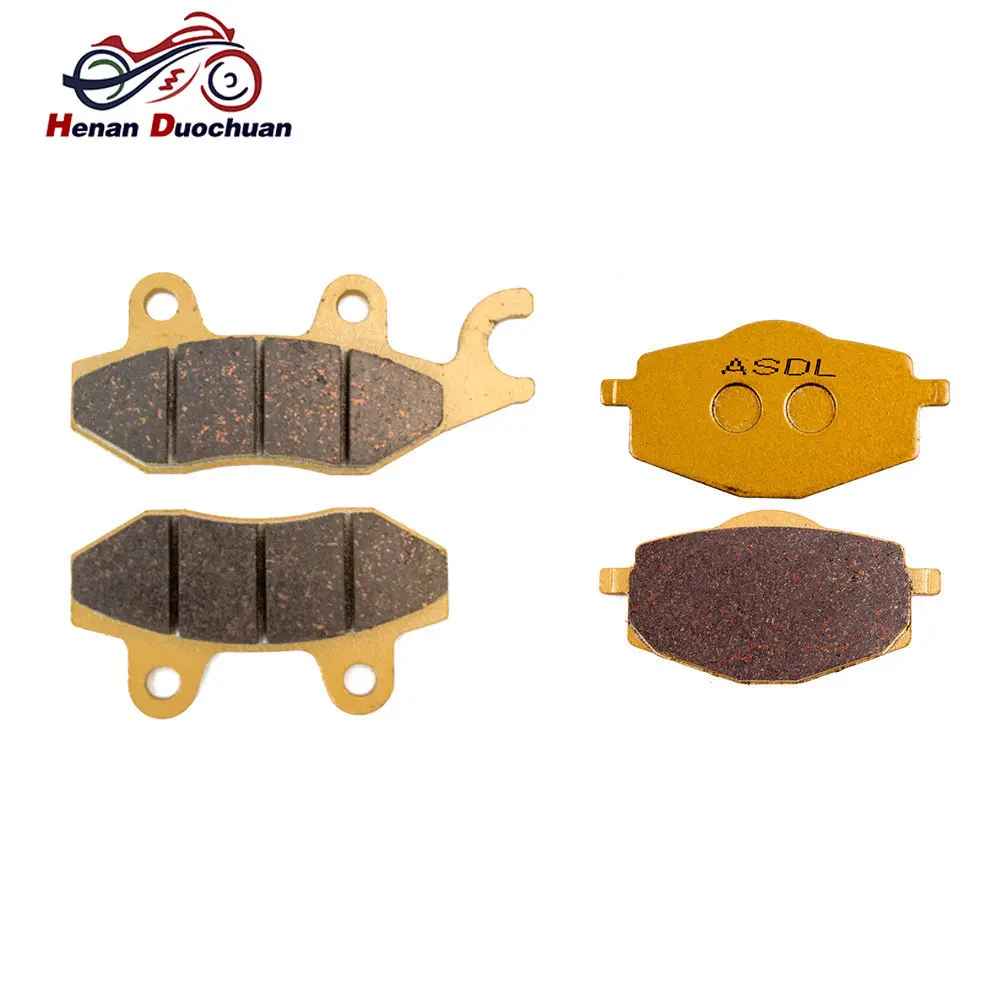 Kit Disco Pastiglie Freno Anteriori Posteriori Moto Per Mbk Tzr50 X-Power 2000 Tzr 50 2000 50Cc