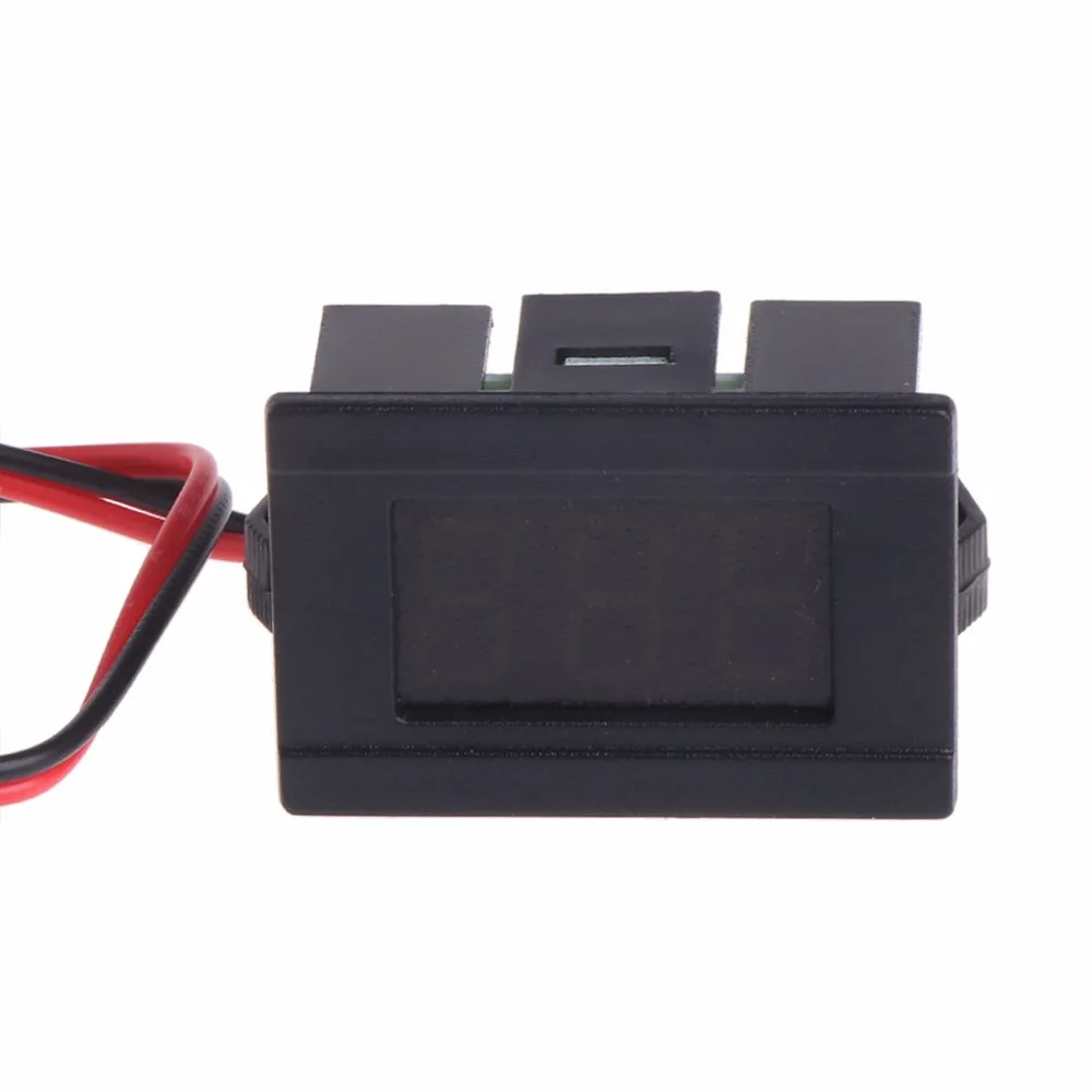 Dc 2 Fili 4.5-30 V Mini Led Display Digitale Voltmetro Volt Di Tensione Tester Di Pannello Tester Strumenti Di 30X20 Millimetri