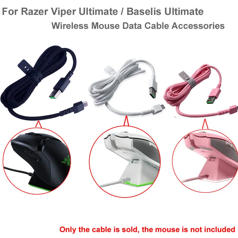 Per Razer Viper Ultimate Wireless Gaming Mouse Viper Pro V2, Basilisk Ultimate Special Usb Data Cable Accessori Per Cavi Di Ricarica