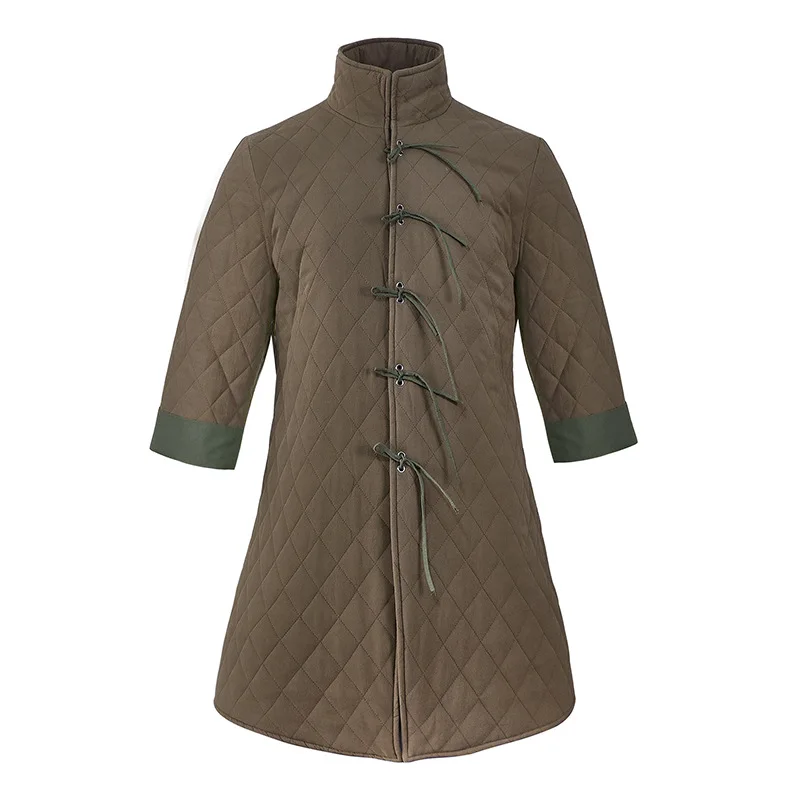 Gambeson Costume Aketon Armor Vest Coat Medievale Viking Mezza Manica Outfit Larp Warrior Knight Hunter Outfit Per Uomini Adulti