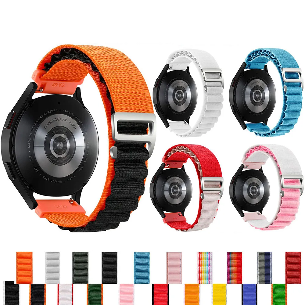 Cinturino Cinturino In Nylon Da 22Mm Per Garmin Forerunner 265 255 Music Wirst Band Per Garmin Forerunner 745/Venu 2 /Vivoactive 4 Strap