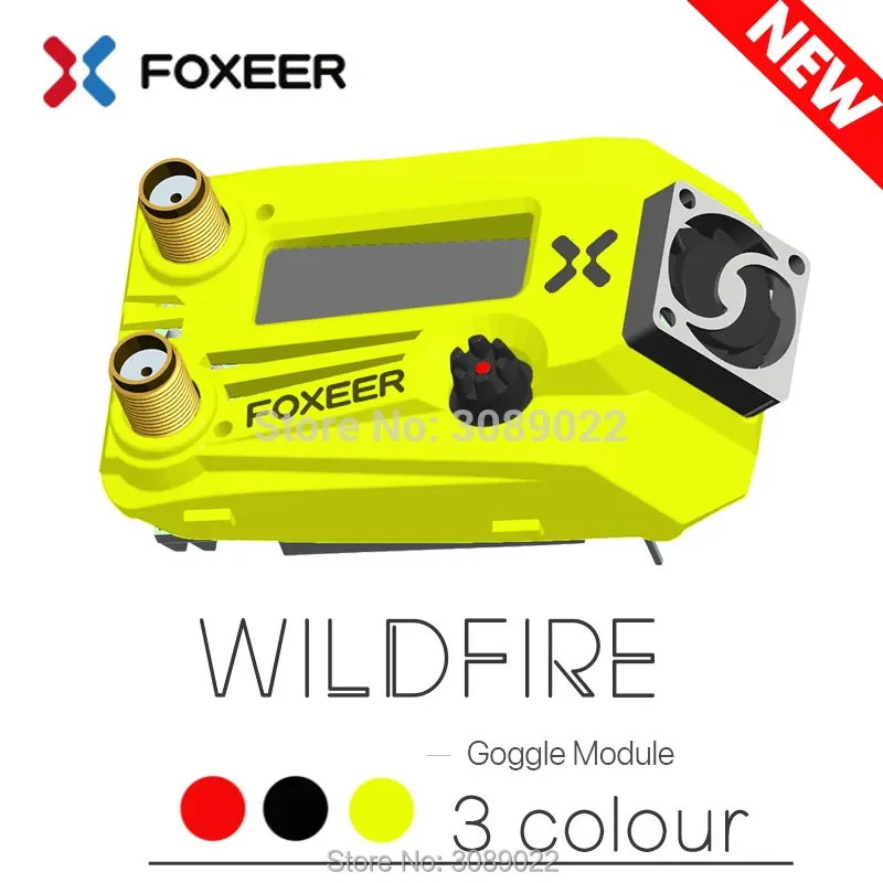 Foxeer Wildfire 5.8G Goggle Modulo Doppio Ricevitore Per Fatshark Dominator Tutte Le Serie V1 V2 V3 V4 Hd3 Hdo Fpv Occhiali