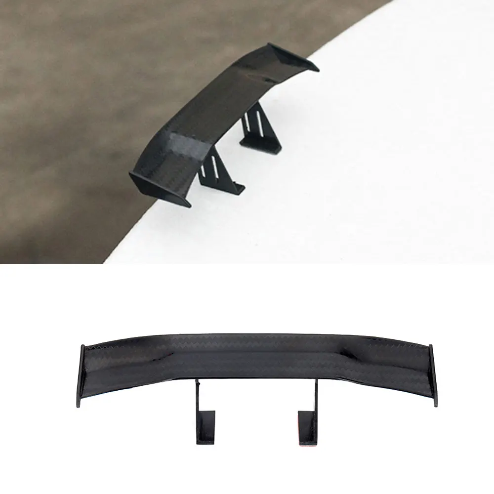 Carbon Look Car Spoiler Posteriore Mini Wings Piccola Decorazione Abs Per Aleron Bmw E46 Renault Megane 3 Maniglie Per Spoiler Abarth