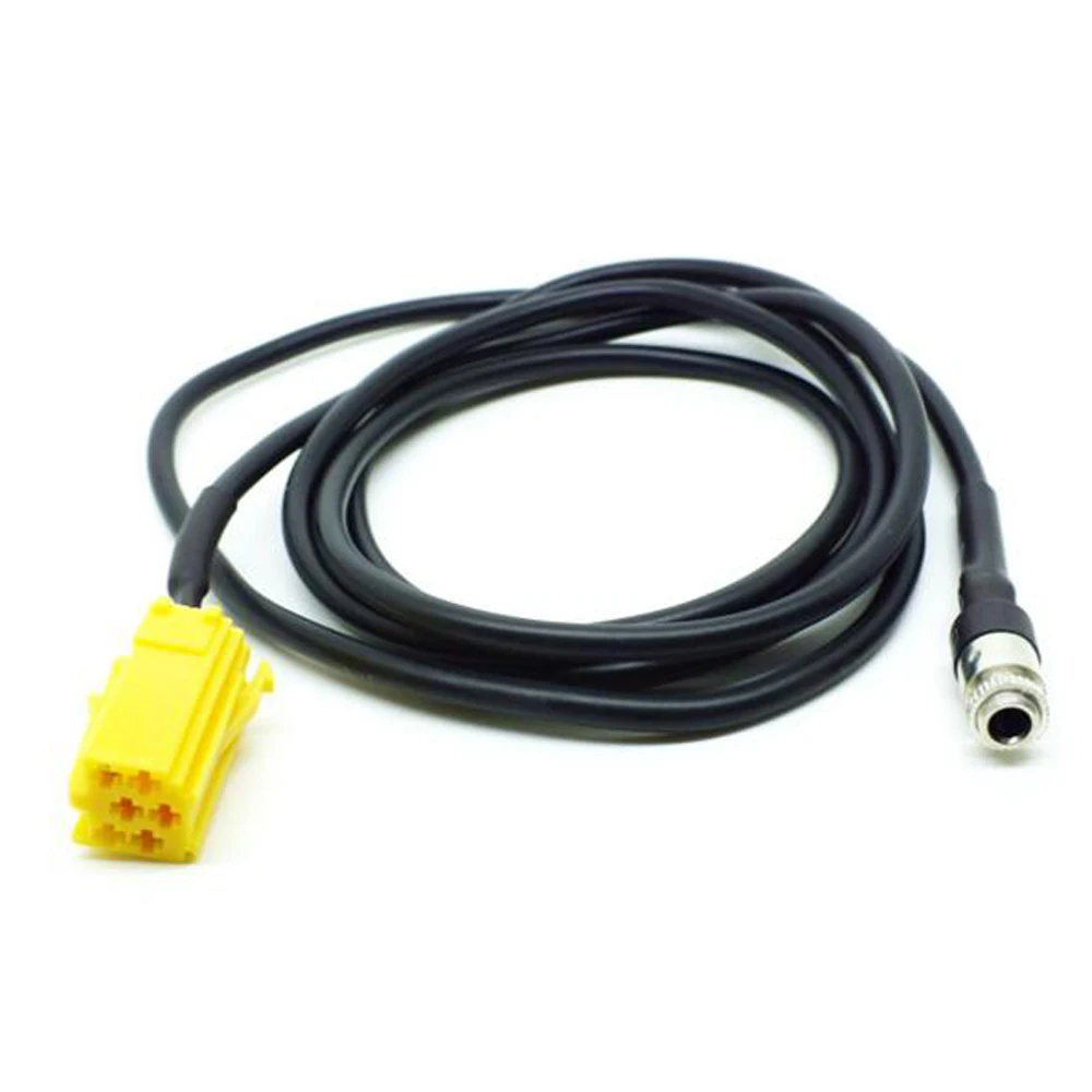 6Pin Auto 3.5Mm Femmina Aux Cavo Adattatore Per Alfa Romeo Per Fiat Grande Punto 500