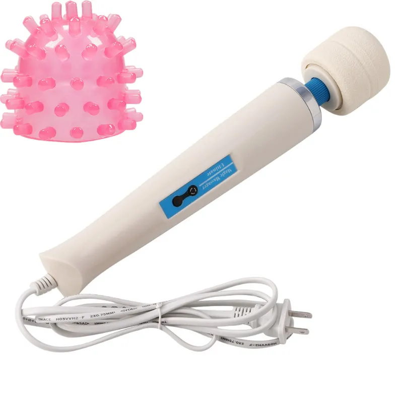 Hitachi Magic Wand Massager Grande Vibratore Potente Con Testina Di Massaggio Aggiuntiva