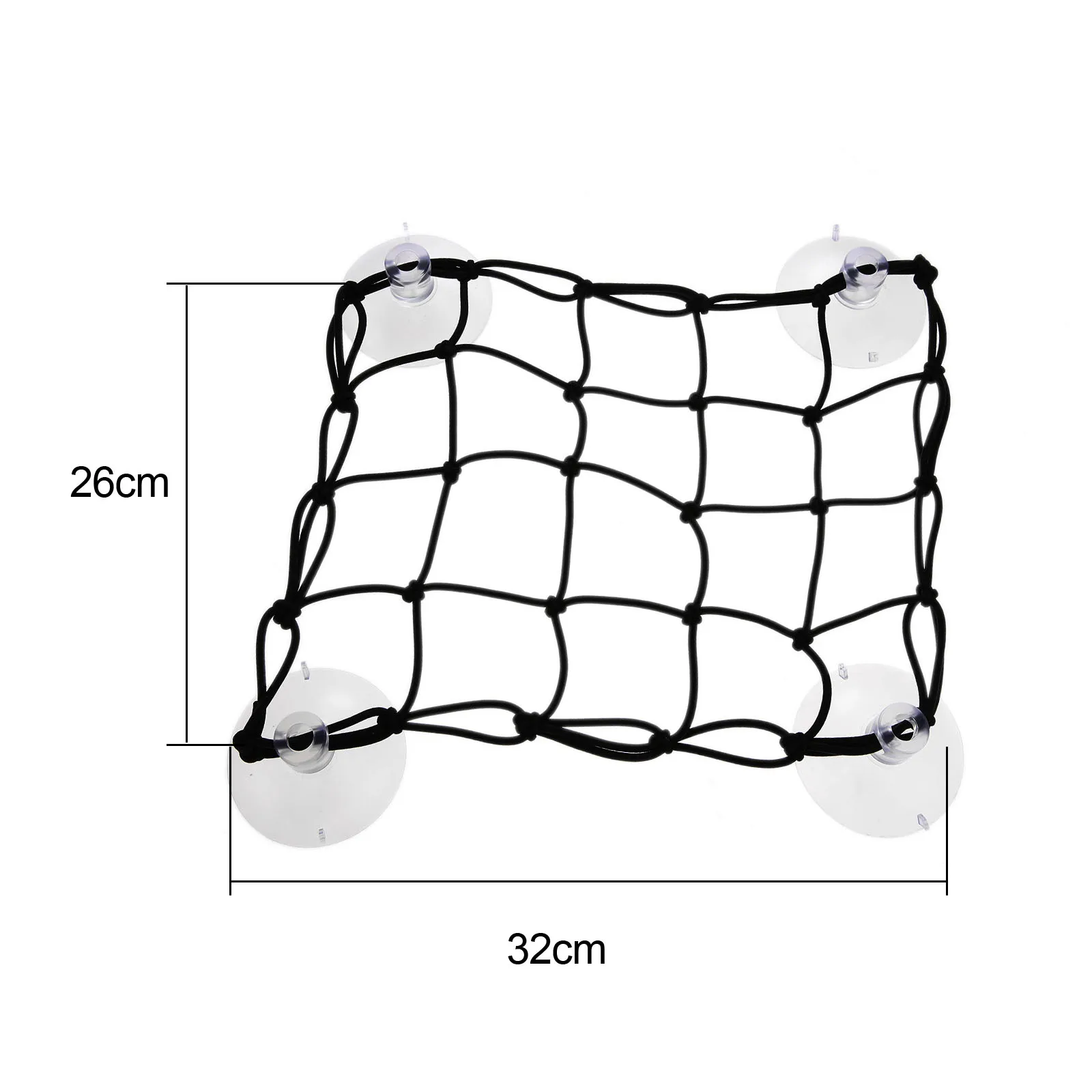 Universal Super Aspirazione Bungee Cargo Net Sup Deck Storage Mesh Net Kayak Paddle /Stand-Up Board Moto Cargo Net Con Ganci