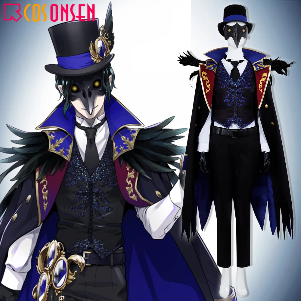 Gioco Twisted Wonderland Idal Mascara Costume Cosplay Uomo Halloween Carnival Party Suit Cosplayonix Set Completo Su Misura